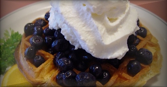 Rolly's Restaurant - Breakfast Waffles